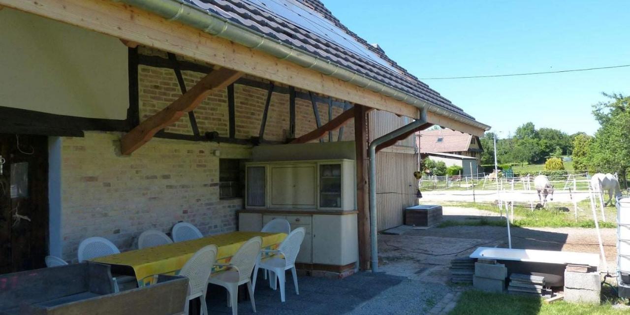 Gite Les Sabots De Paille, Alsace Haut-Rhin Ballesdorf Ngoại thất bức ảnh