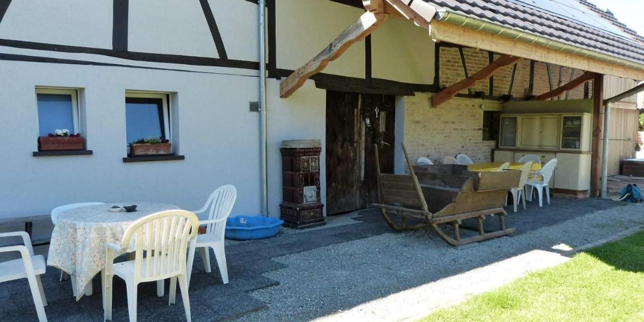 Gite Les Sabots De Paille, Alsace Haut-Rhin Ballesdorf Ngoại thất bức ảnh